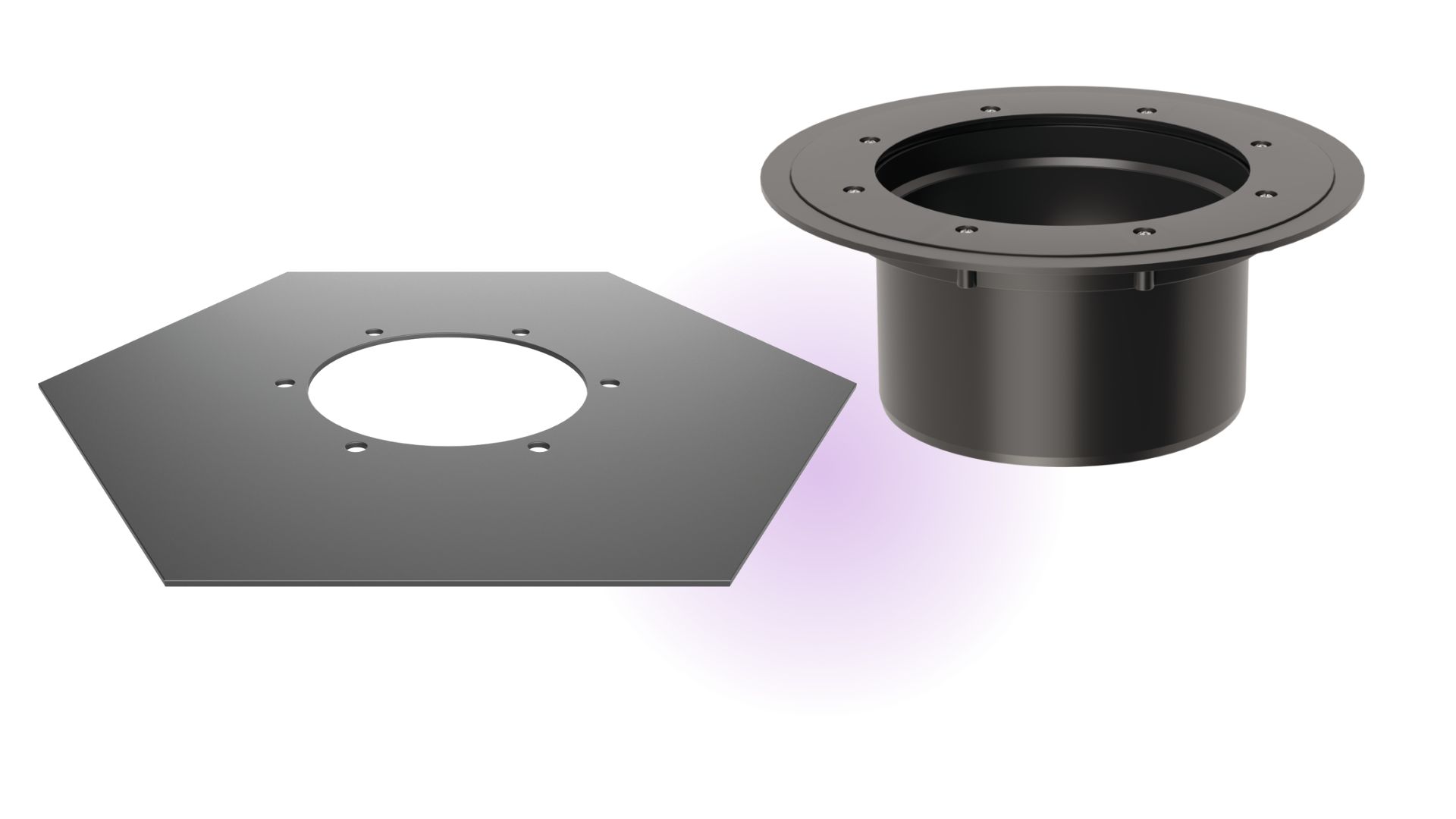 Przedłużka z matą uszczelniającą do betonu wodoszczelnego. Przedłużka z matą uszczelniającą do betonu wodoszczelnego.