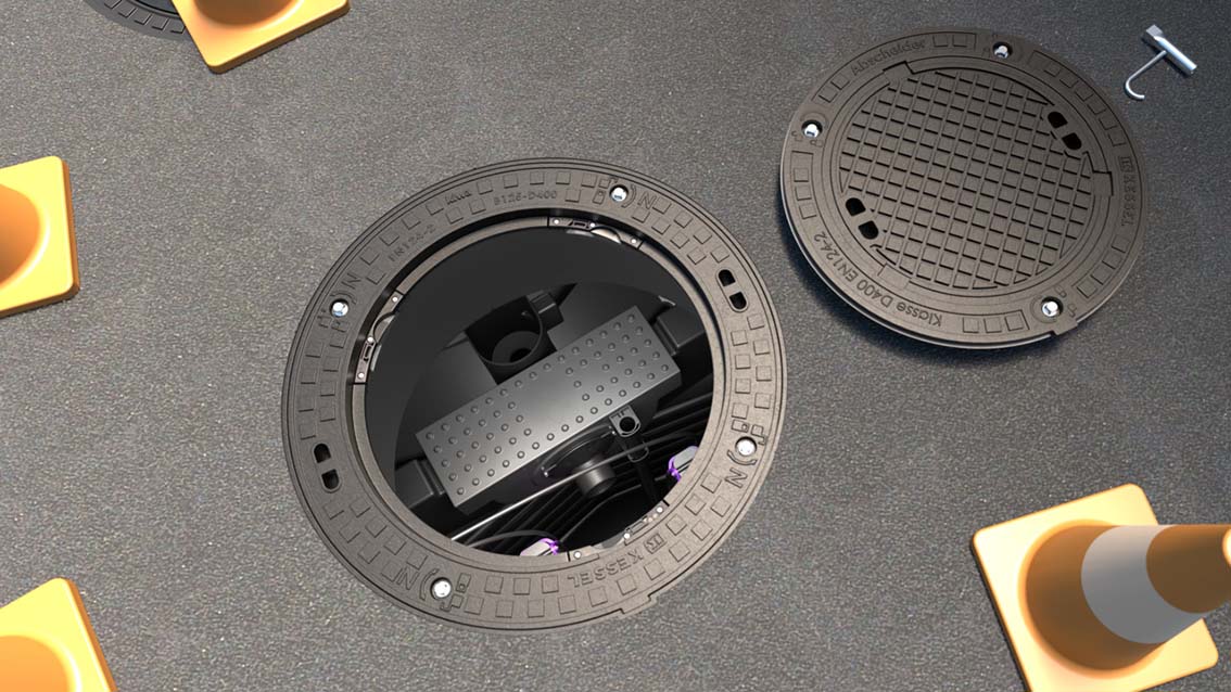 Łatwa kontrola i pobieranie próbek dzięki dedykowanej pokrywie dostępowej Łatwa kontrola i pobieranie próbek dzięki dedykowanej pokrywie dostępowej