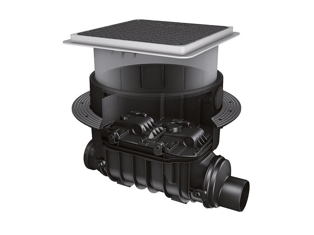 Czyszczak Controlfix do zabudowy w płycie podłogowej Czyszczak Controlfix do zabudowy w płycie podłogowej