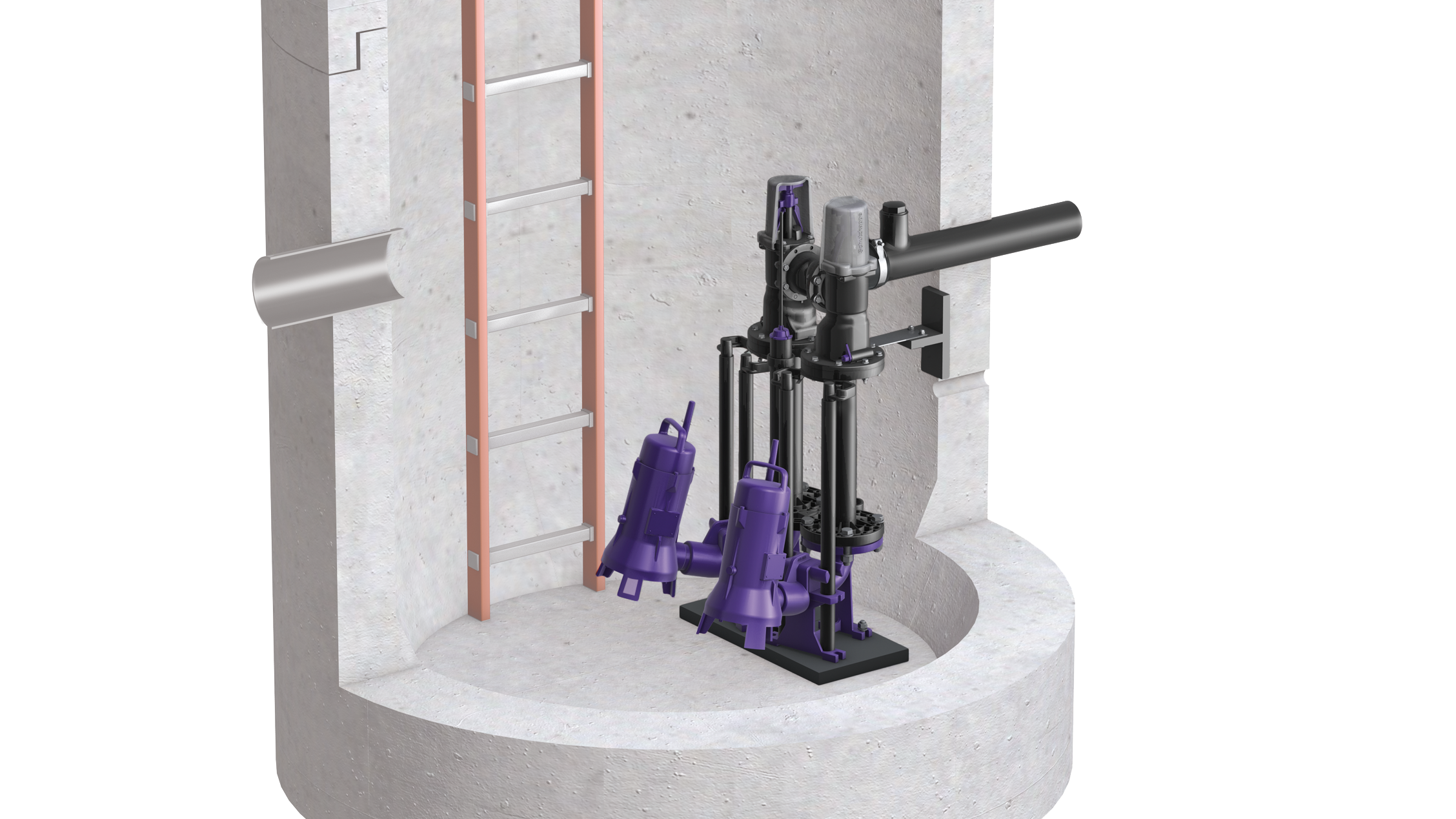 Pompy zanurzeniowe w studzience. Pompy zanurzeniowe w studzience.