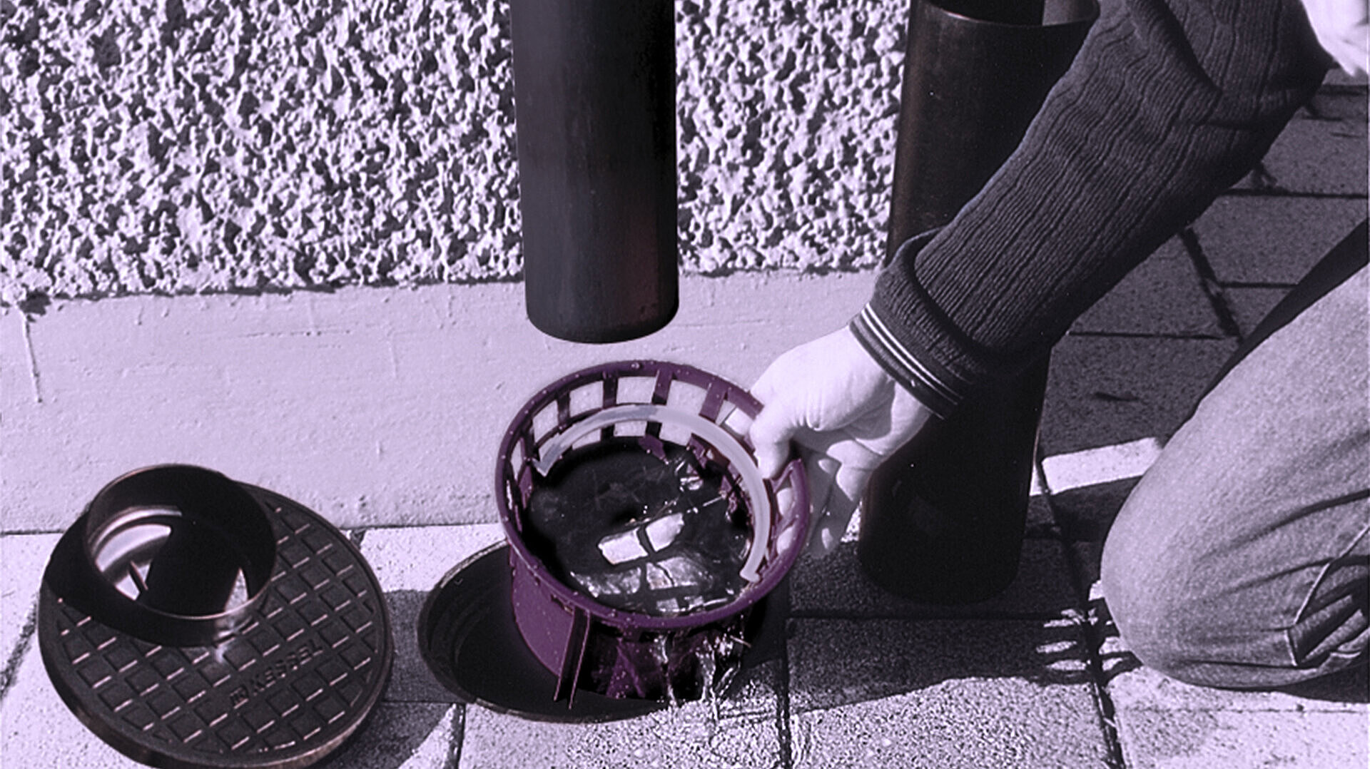 Wyjmowany osadnik do łatwego czyszczenia Wyjmowany osadnik do łatwego czyszczenia