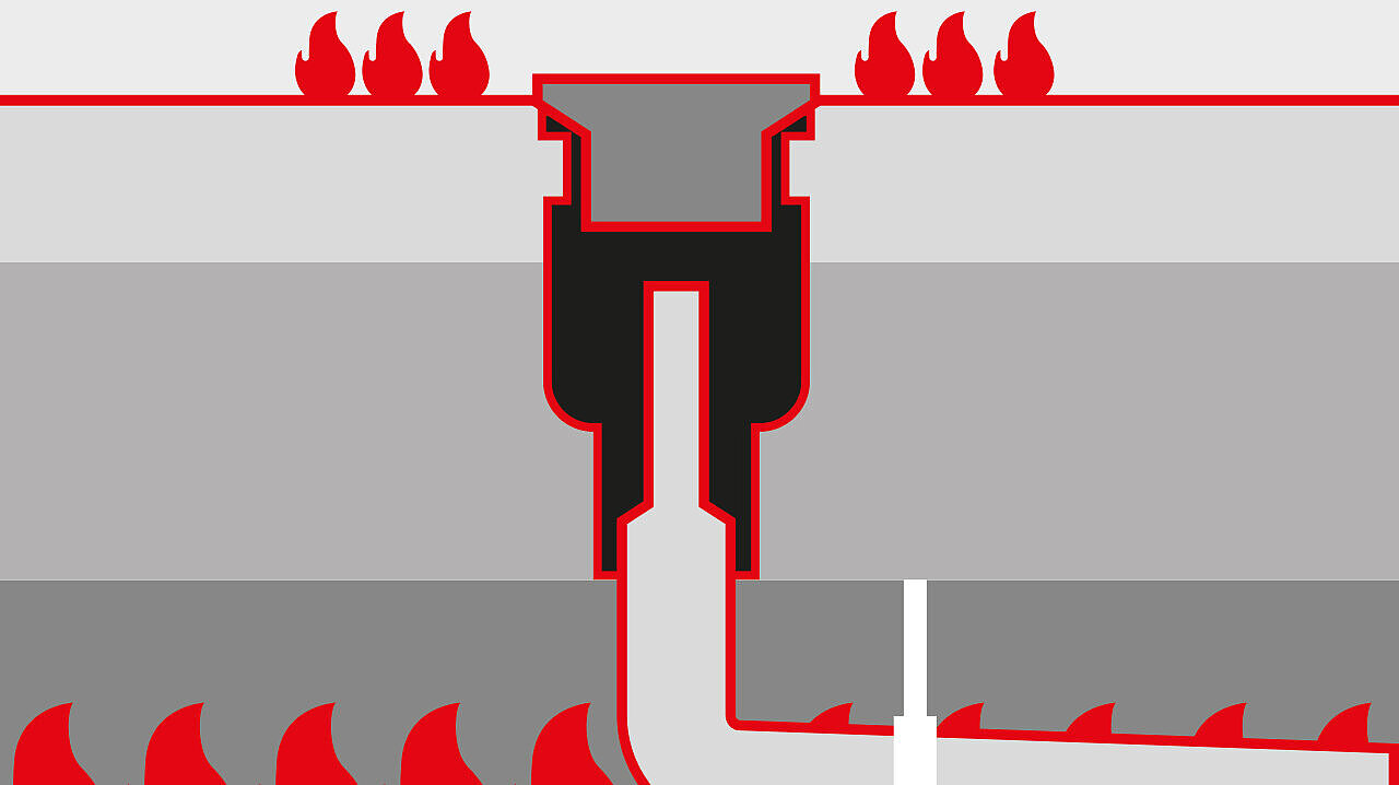Niezabezpieczone wpusty mogą przewodzić ciepło Niezabezpieczone wpusty mogą przewodzić ciepło