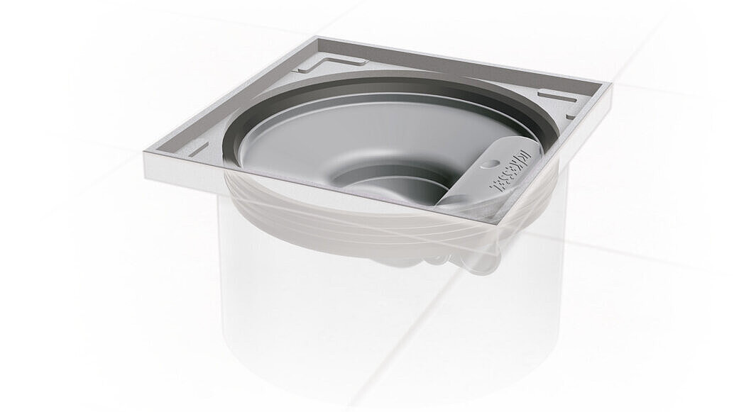 Zabezpieczenie przed nieprzyjemnymi zapachami, pianą i robactwem Multistop w nasadzie Zabezpieczenie przed nieprzyjemnymi zapachami, pianą i robactwem Multistop w nasadzie