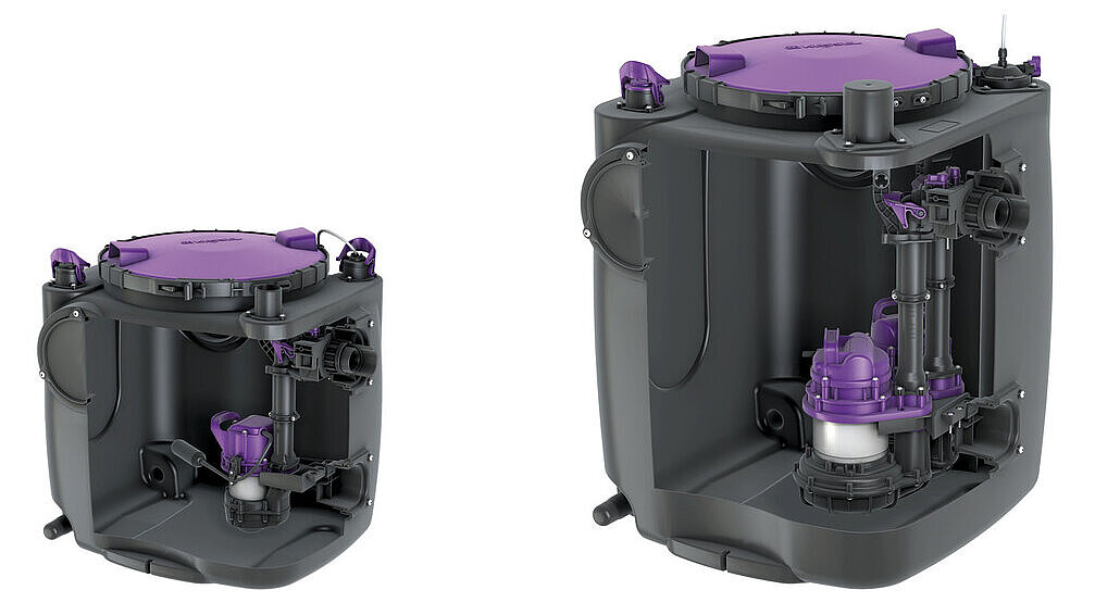 Przepompownie wewnętrzne Aqualift S 100 i S 200 Przepompownie wewnętrzne Aqualift S 100 i S 200