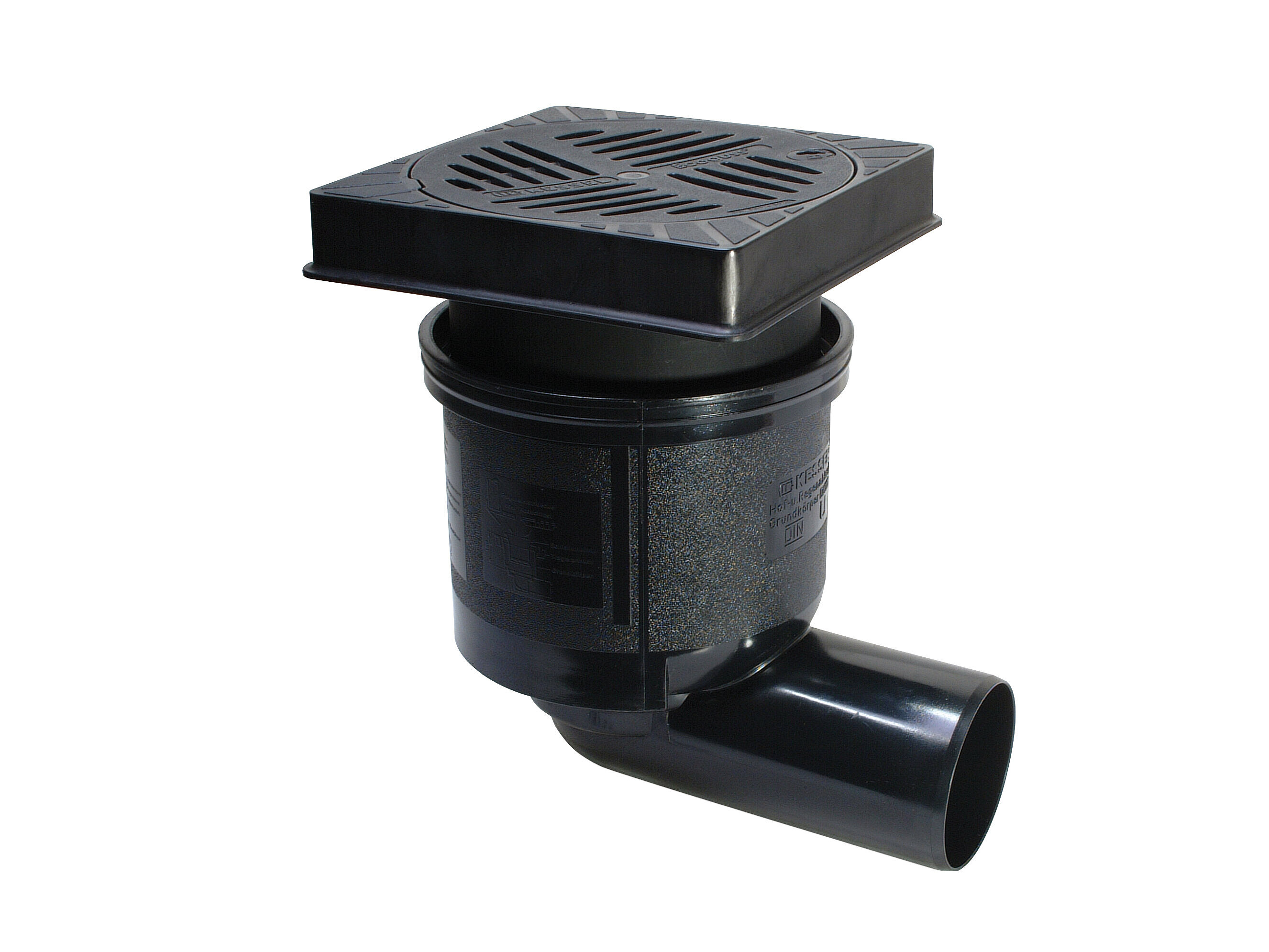 Wpust podwórzowy Ecoguss 200 z bocznym odpływem Wpust podwórzowy Ecoguss 200 z bocznym odpływem